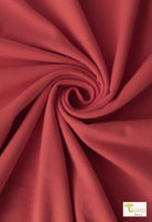 Desert Rose, Solid Cotton Spandex Knit Fabric, 9 oz. - Boho Fabrics