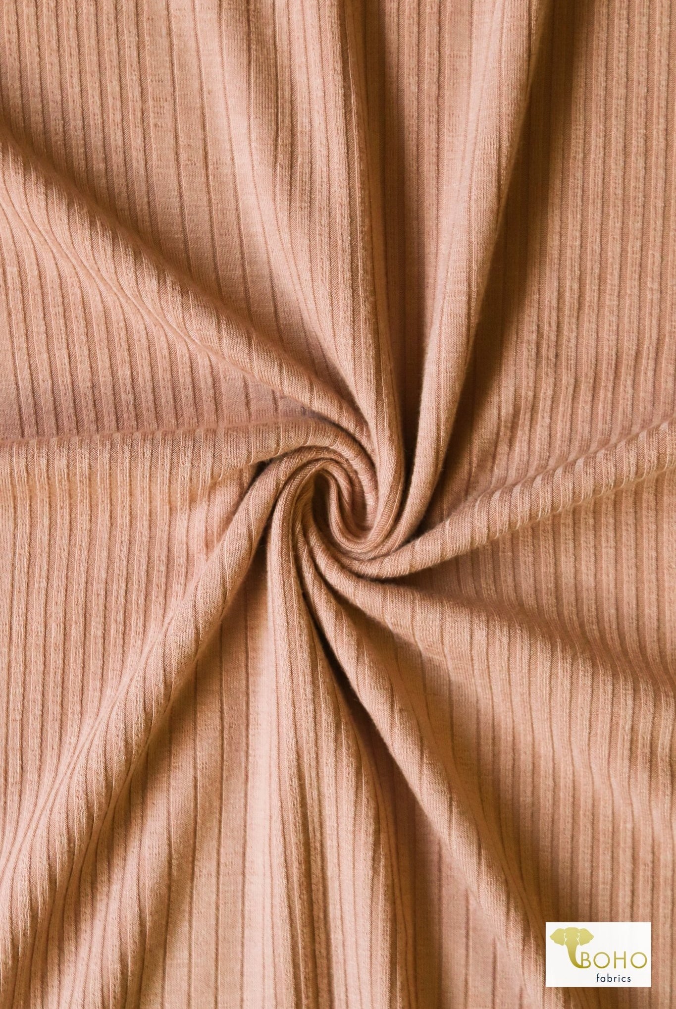 Desert Sand, Varigated Rib Knit - Boho Fabrics