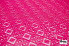 Diamond Eyes in Hot Pink, Stretch Lace Fabric - Boho Fabrics - Stretch Lace Fabric