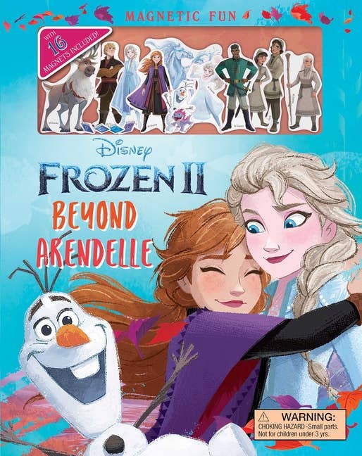 Disney Frozen 2: Beyond Arendelle (Magnetic) - Boho Fabrics - Books