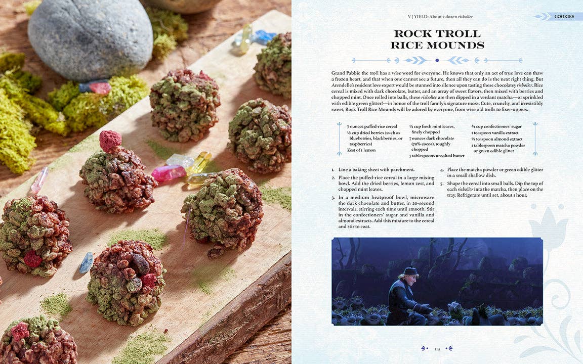 Disney Frozen: The Official Cookbook  (SALE!) - Boho Fabrics - 