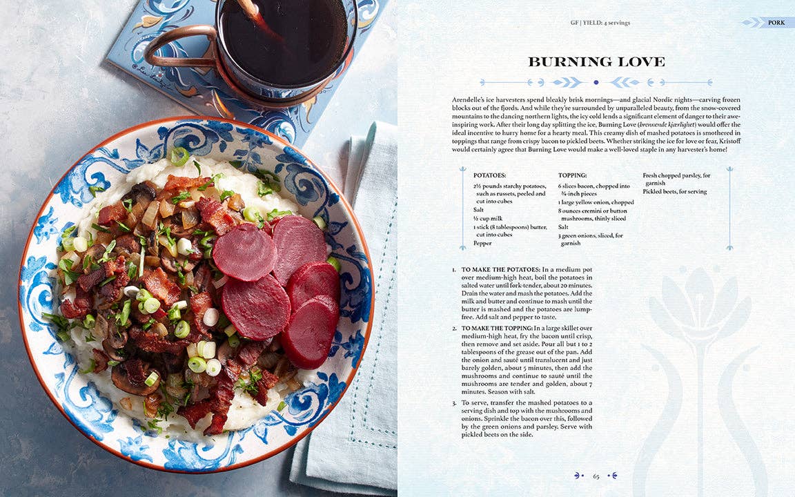 Disney Frozen: The Official Cookbook  (SALE!) - Boho Fabrics - 