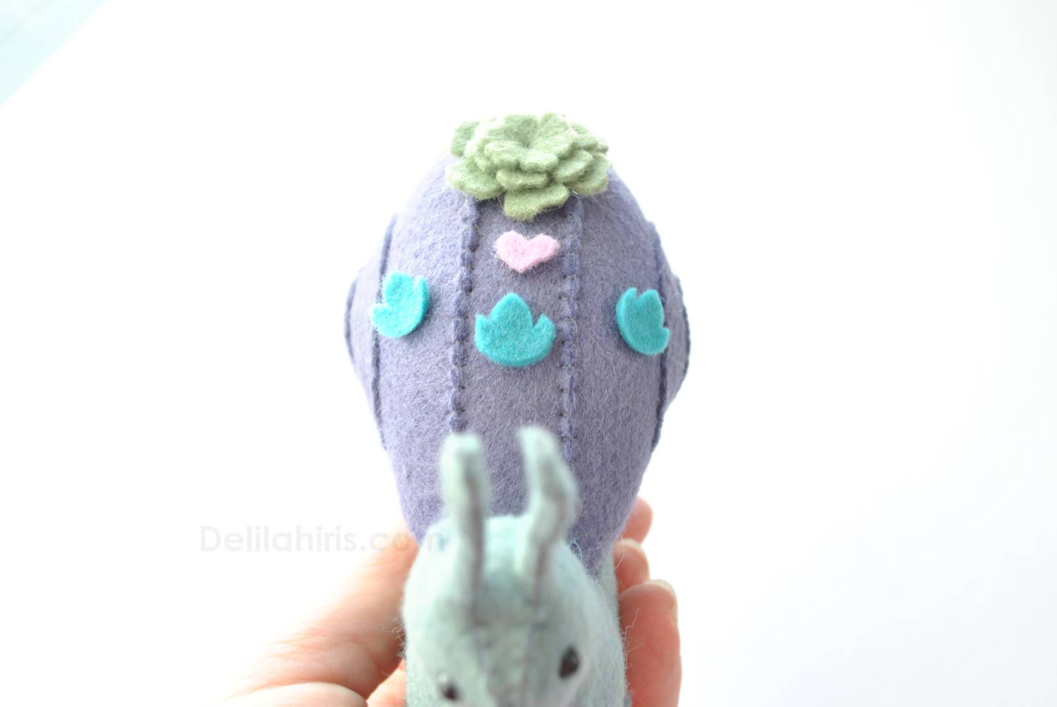 DIY Felt Snail Sewing Craft Kit - Boho Fabrics - 