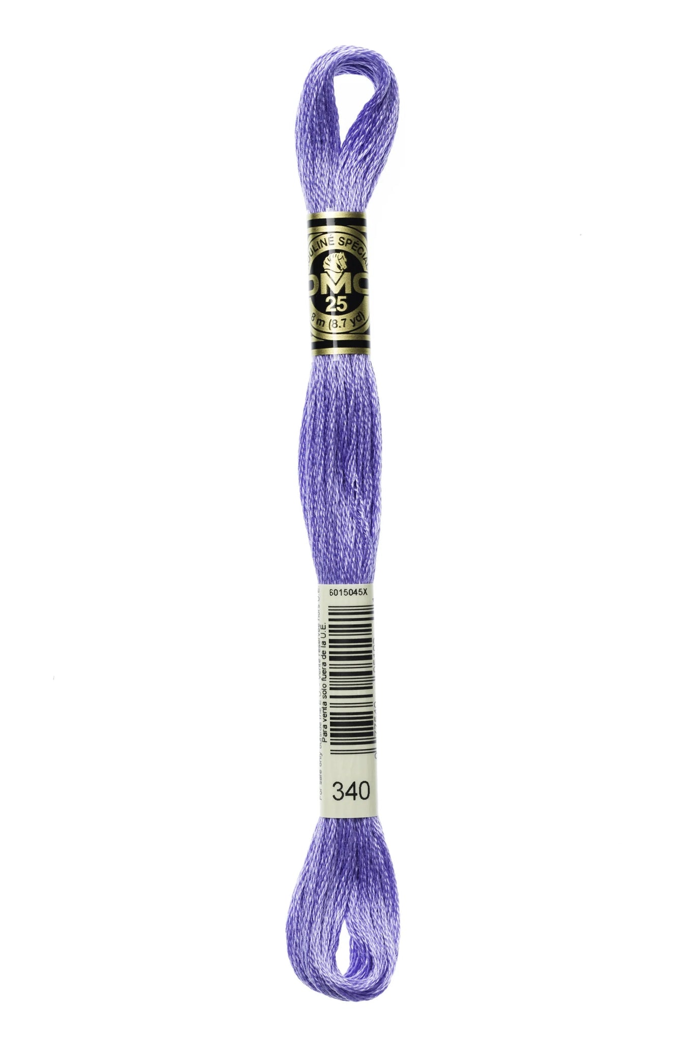 DMC 340 – Blue Violet - Medium – Embroidery Floss 6 Strand - Boho Fabrics - Thread