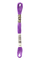 DMC 552 – Satin - Violet Medium – Embroidery Floss 6 Strand - Boho Fabrics - Thread