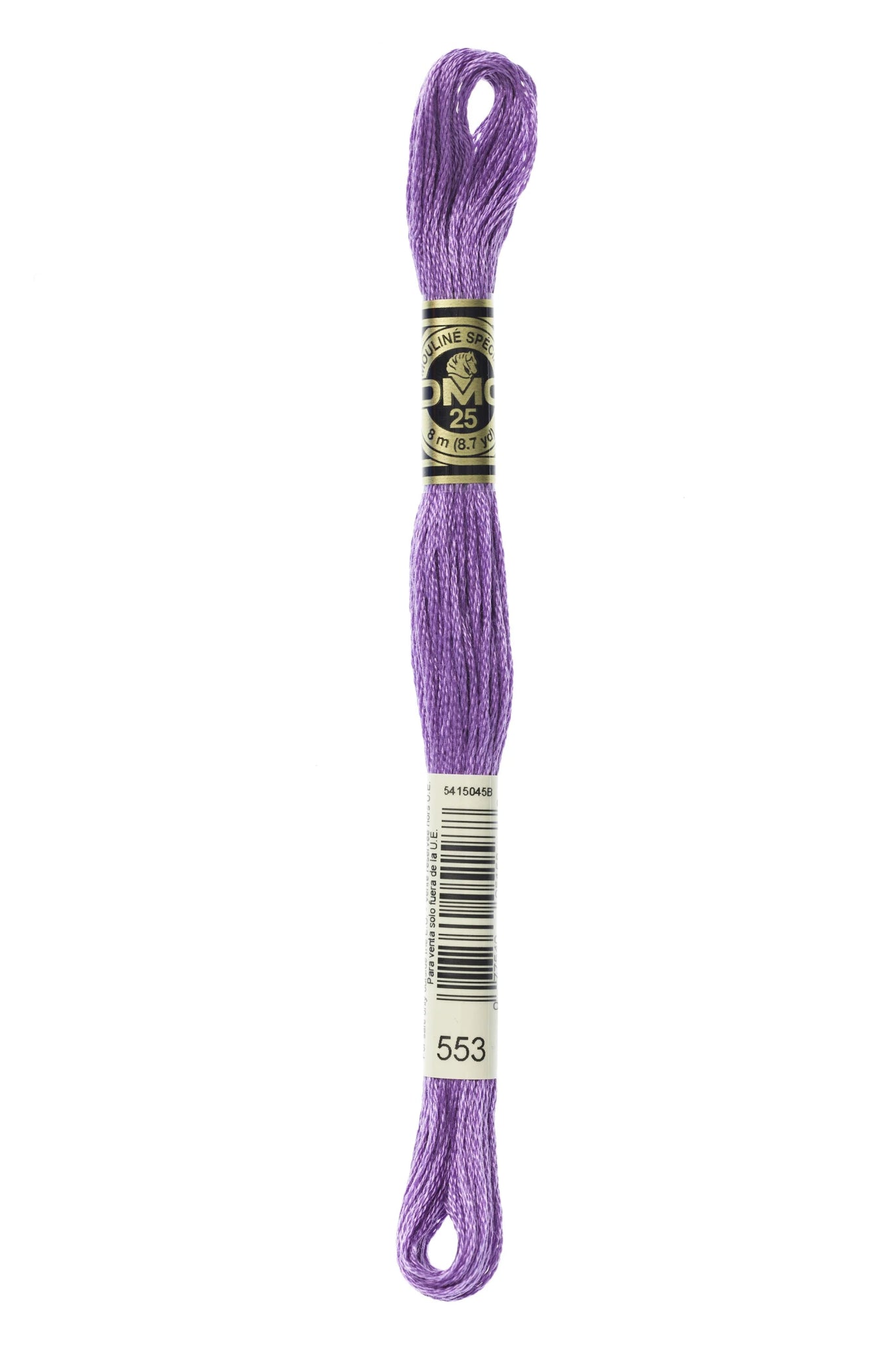 DMC 553 – Satin - Violet – Embroidery Floss 6 Strand - Boho Fabrics - Thread