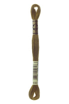 DMC 830 – Golden Olive - Dark – Embroidery Floss 6 Strand - Boho Fabrics - Thread