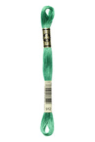DMC 912 – Emerald Green - Light – Embroidery Floss 6 Strand - Boho Fabrics - Thread