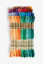 DMC® Anniversary Embroidery Floss Pack - Boho Fabrics - Art & Craft Kits