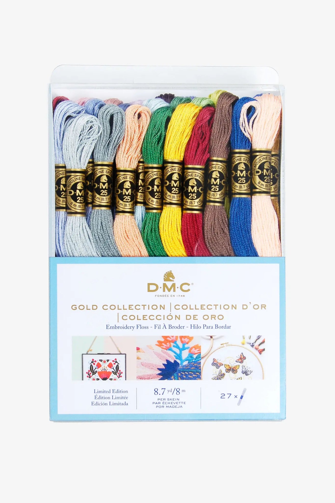 DMC® Gold Collection Embroidery Floss Pack - Boho Fabrics - Art & Craft Kits