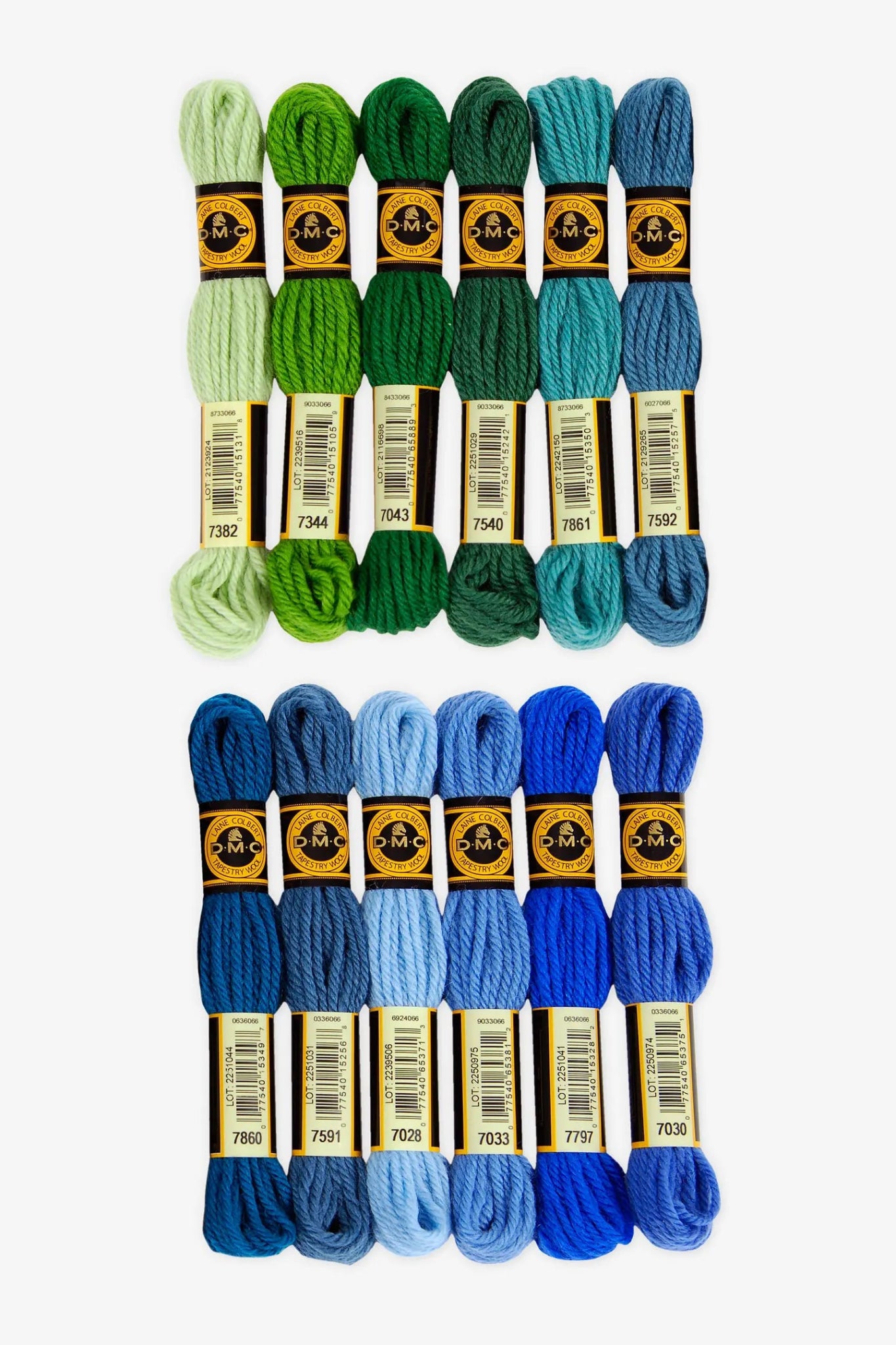 DMC® Ocean & Sky Tapestry Wool Pack - Boho Fabrics - Art & Craft Kits
