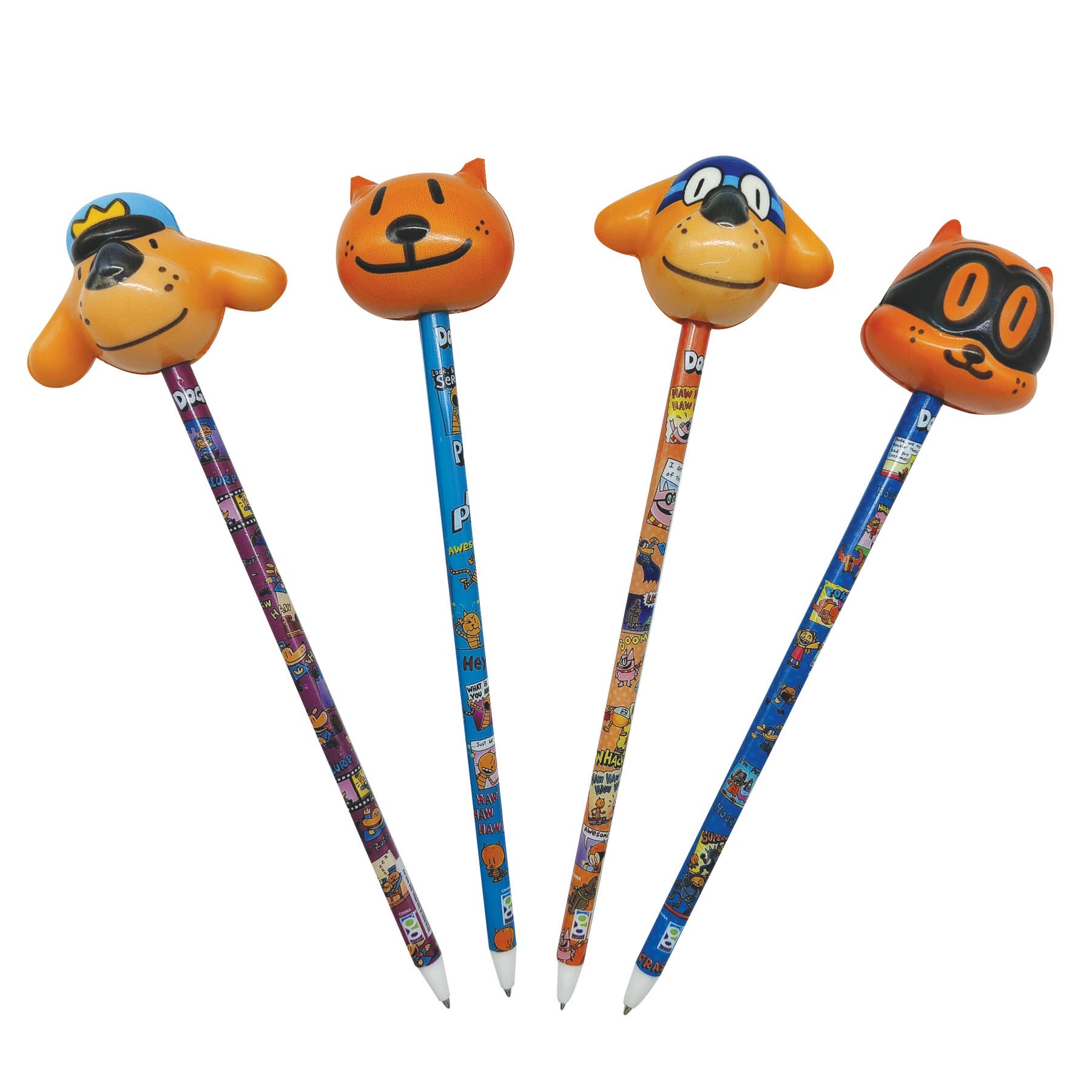 DOG MAN SQUISHY TOP PEN - Boho Fabrics - 