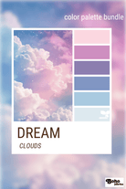 Dream Clouds, Mystery Color Palette Bundle - Boho Fabrics - Fabric Bundles