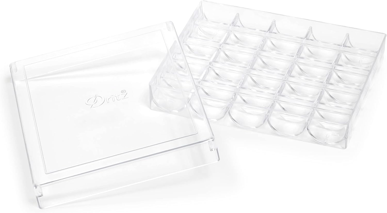 Dritz 507 Bobbin Box - For 25 Bobbins - Boho Fabrics - Sewing Machine Accessories