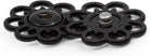 Dritz Sew - On Snaps with Flower Design, Black, Size 25mm 2 - Sets - Boho Fabrics - Buttons & Snaps