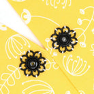 Dritz Sew - On Snaps with Flower Design, White, Size 25mm 2 - Sets - Boho Fabrics - Buttons & Snaps