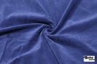Dusty Indigo Blue, Velveteen Woven Fabric - Boho Fabrics - Home Dec. & Upholstery Fabric