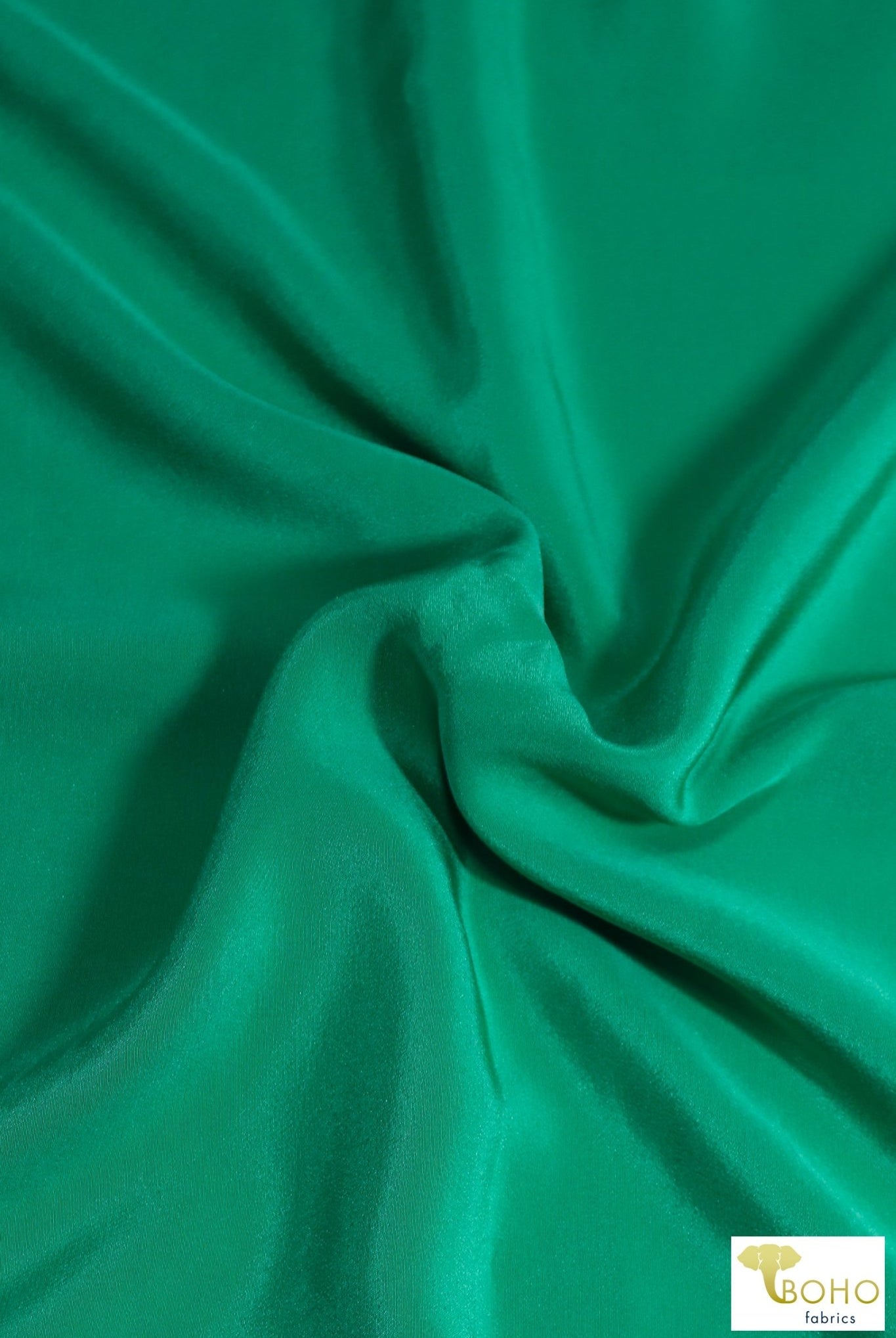 Dusty Jade Green. Silk Crepe de Chine Woven Fabric. SILK-114 - Boho Fabrics