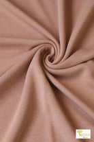 Dusty Peach French Terry Knit - Boho Fabrics