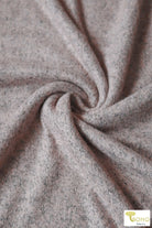 Dusty Pink. Brushed Tri Blend Sweater Knit. BSWTR-331 - Boho Fabrics
