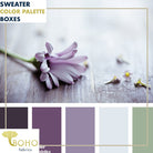 "Dusty Purple Bliss" Sweater/FT Knit Palette Bundle - Boho Fabrics