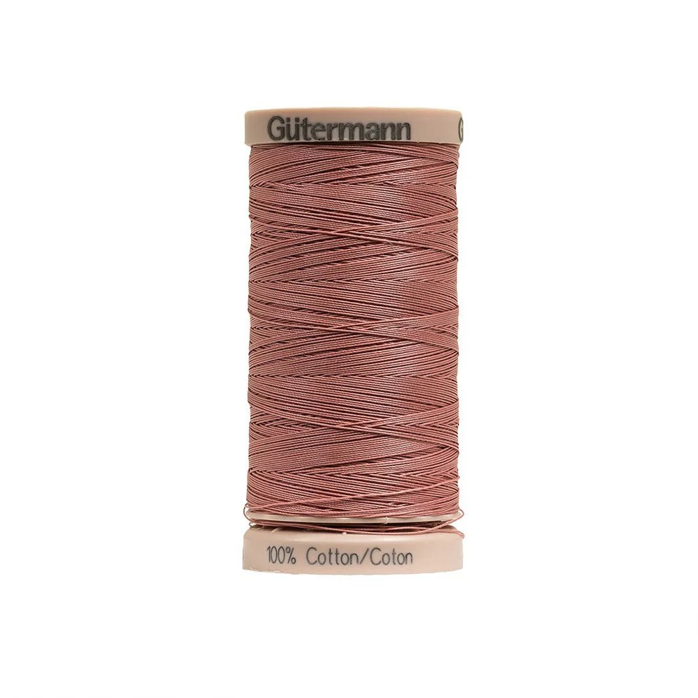 Dusty Rose Hand Quilting Thread by Gutermann, Color 2626 - Boho Fabrics - Thread