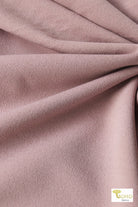 Dusty Rose, Scuba Crepe Knit Fabric - Boho Fabrics