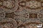 Earthtones, Paisley Jersey Knit Fabric - Boho Fabrics - Knit Fabric
