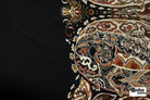 Earthtones, Paisley Jersey Knit Fabric - Boho Fabrics - Knit Fabric