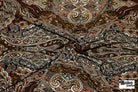 Earthtones, Paisley Jersey Knit Fabric - Boho Fabrics - Knit Fabric