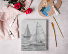 East Coast Regatta painting kit, impressionist painting kit - Boho Fabrics - Painting Kits & Supplies