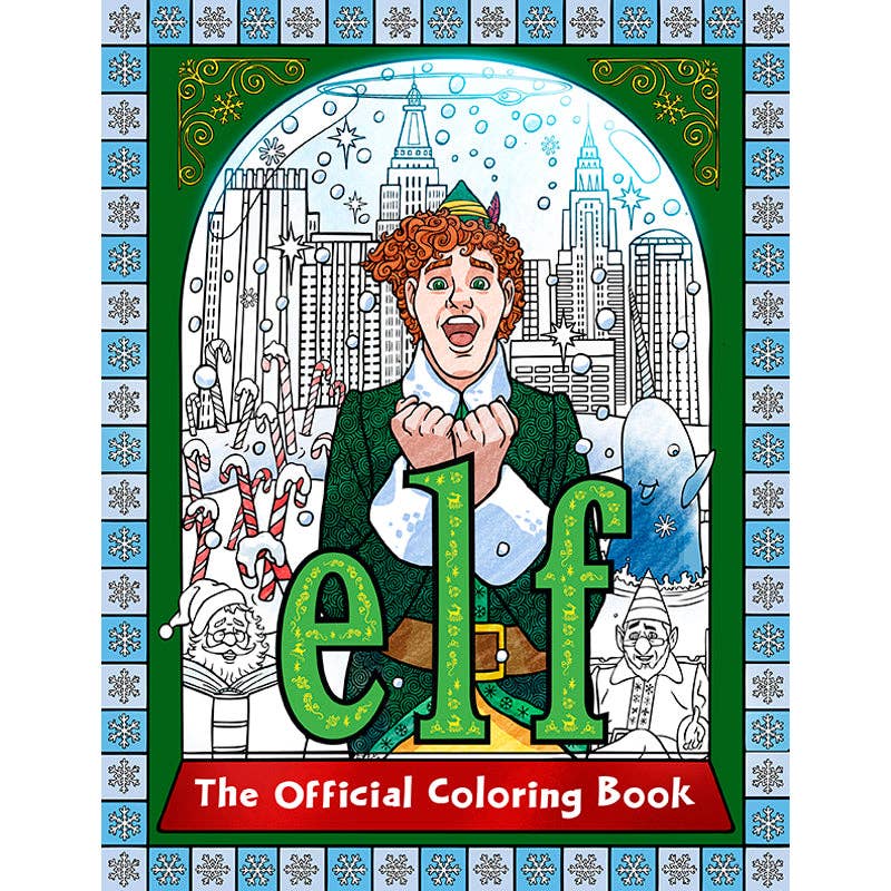 Elf: The Official Coloring Book (SALE!) - Boho Fabrics - 