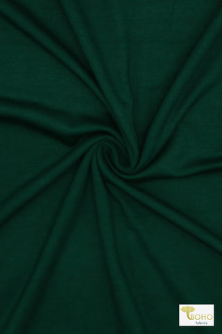 Emerald Green Shiny, Swim Solid Knit Fabric