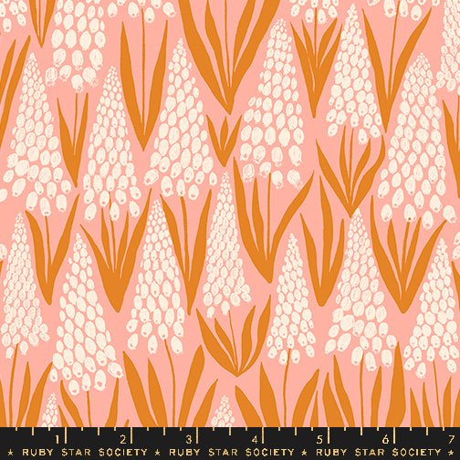 Endpaper Bashful RS6041 11 Ruby Star1 - Boho Fabrics - Quilting Cotton, Woven