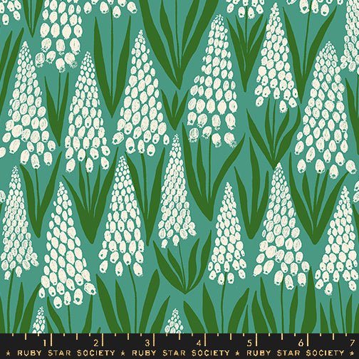 Endpaper Watercress RS6041 13 Ruby Star1 - Boho Fabrics - Quilting Cotton, Woven