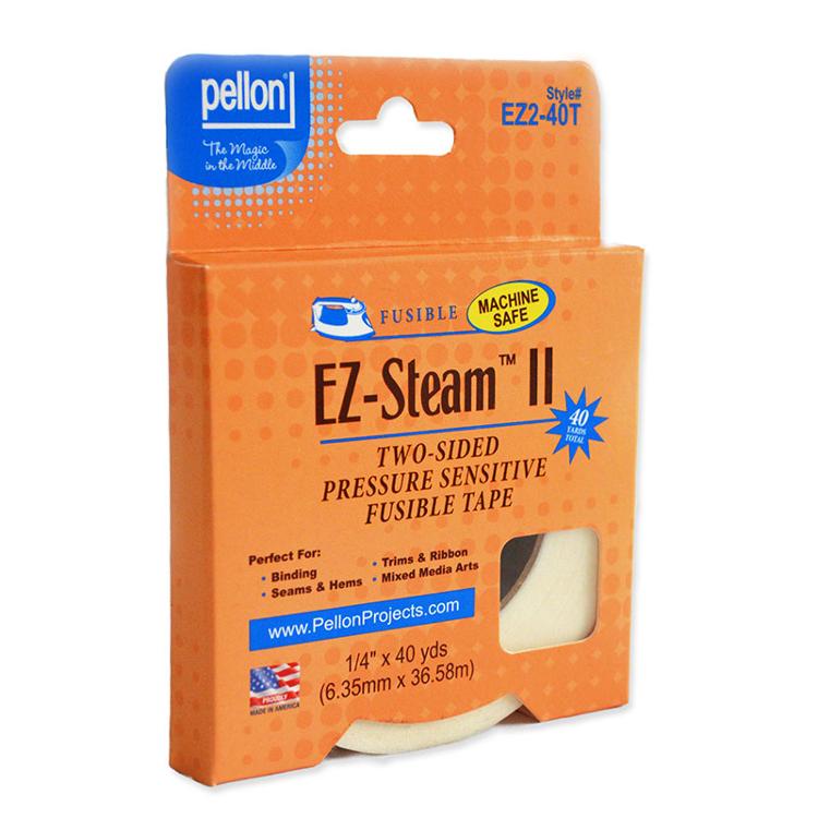 EZ Steam II Tape 1/4" x 40yds EZ2 40T Pellon1 - Boho Fabrics - Bias & Hem Tapes