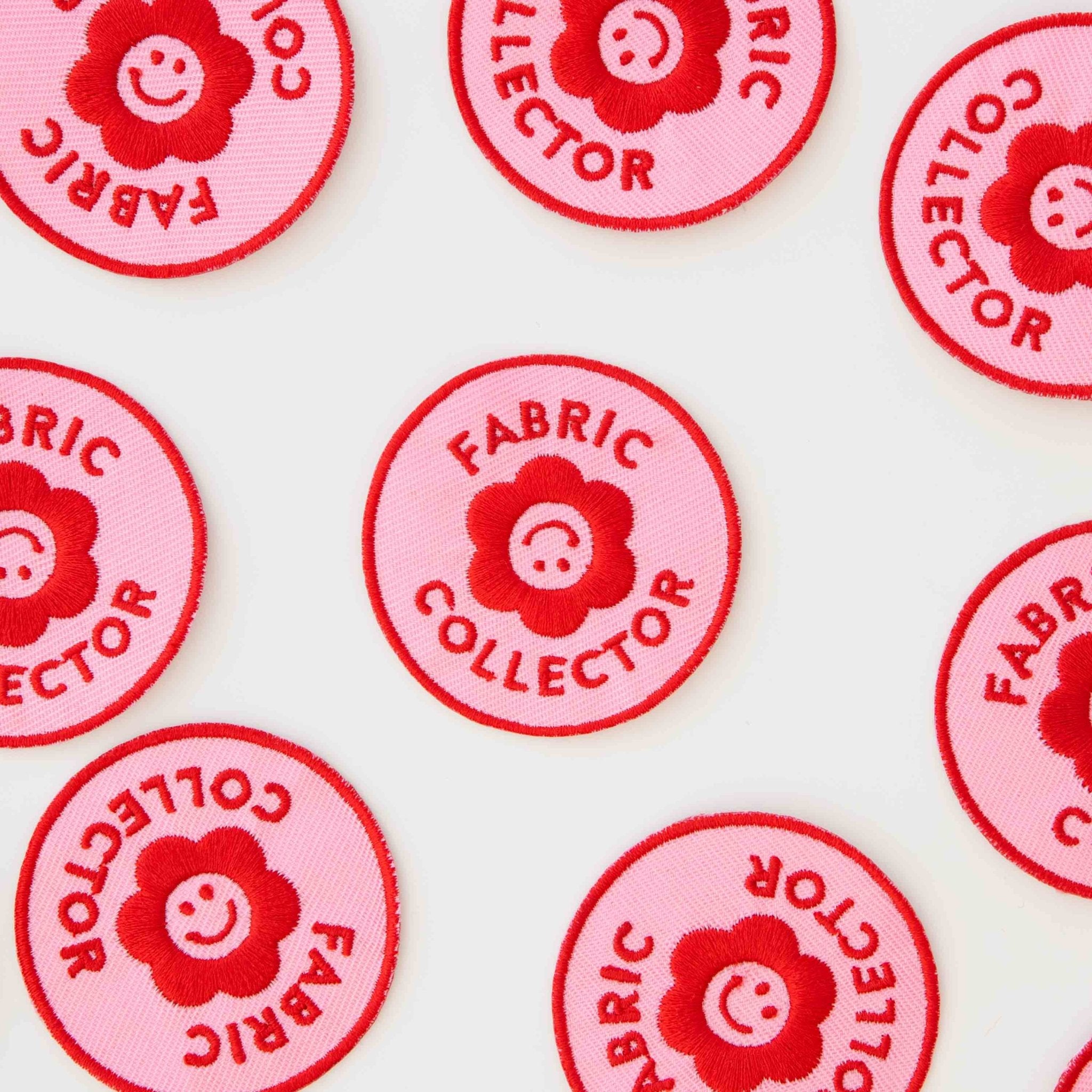 Fabric Collector Iron - On Patch - Boho Fabrics - Patches