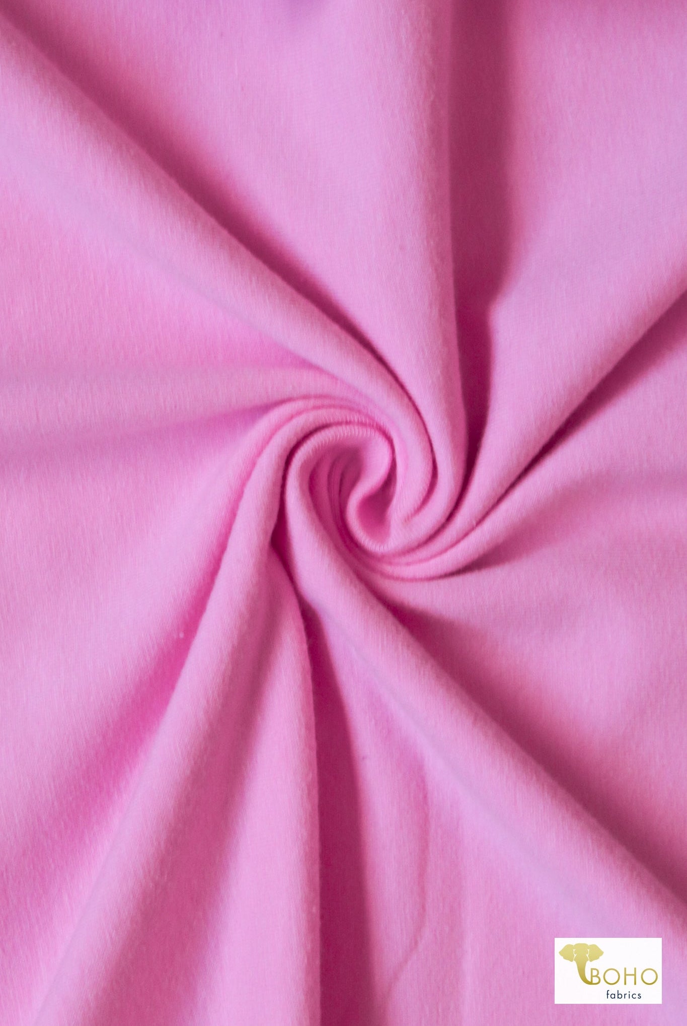 Fairy Tale Pink, Cotton Spandex Knit, 10 oz. - Boho Fabrics