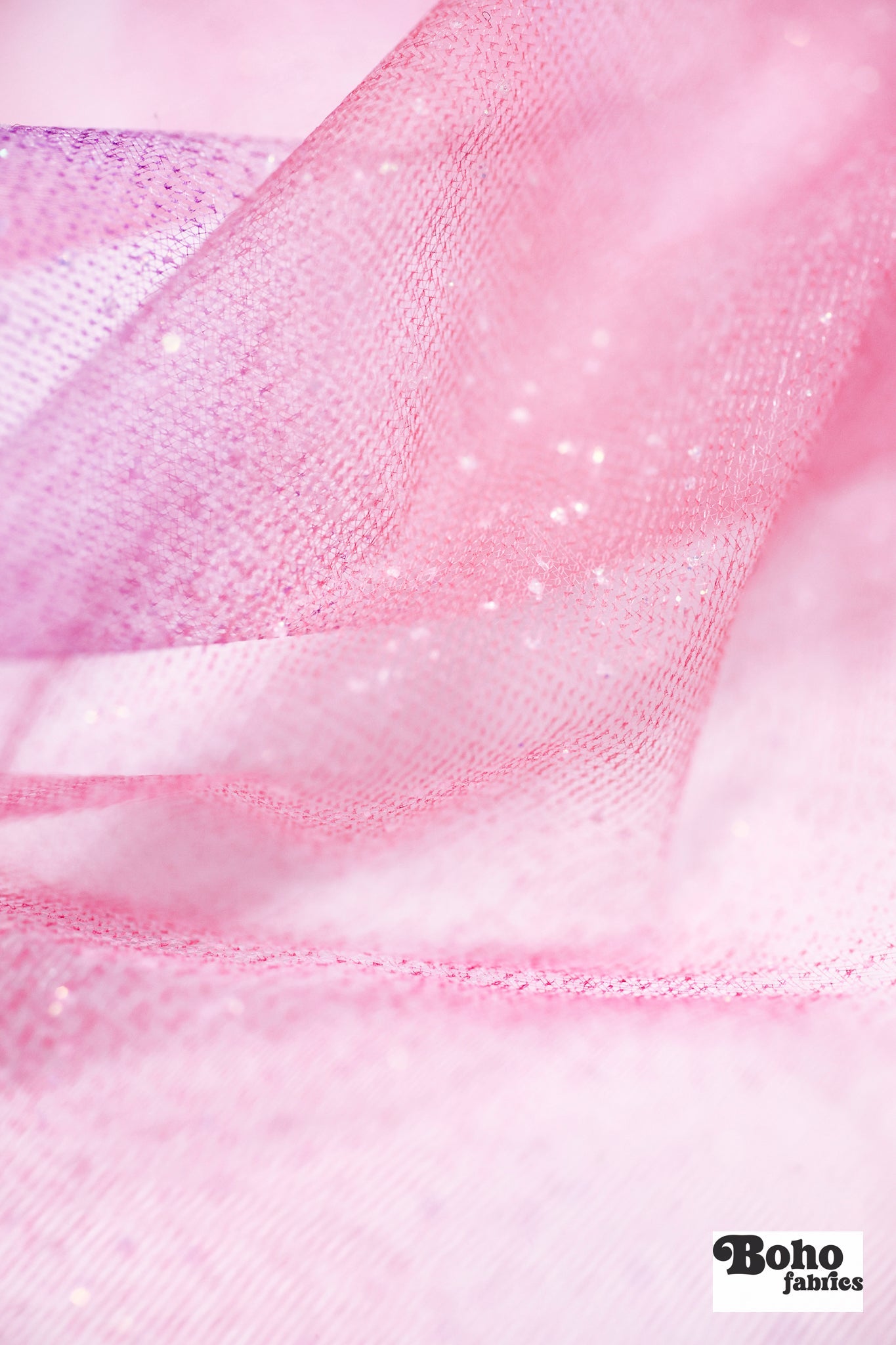 Fantasy Sheer Organza Tulle Woven Fabric - Boho Fabrics - Organza, Woven Fabric