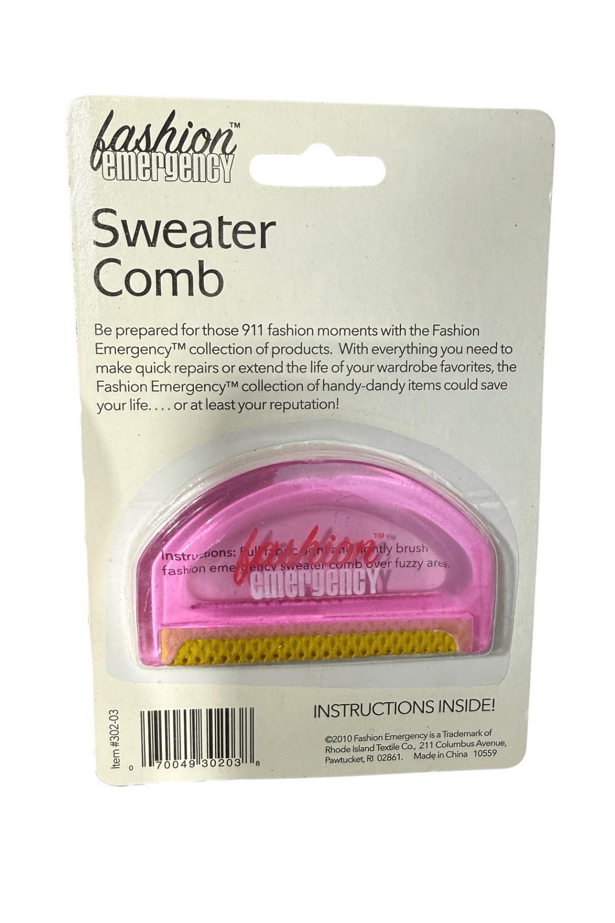 Fashion Emergency Sweater Comb - Boho Fabrics - Fabric Care & Cleaning