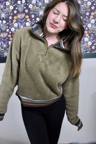 Fawn Brown Heather, High Loft Fleece Fabric by Polartec. *2nds* - Boho Fabrics - Performance Fabrics