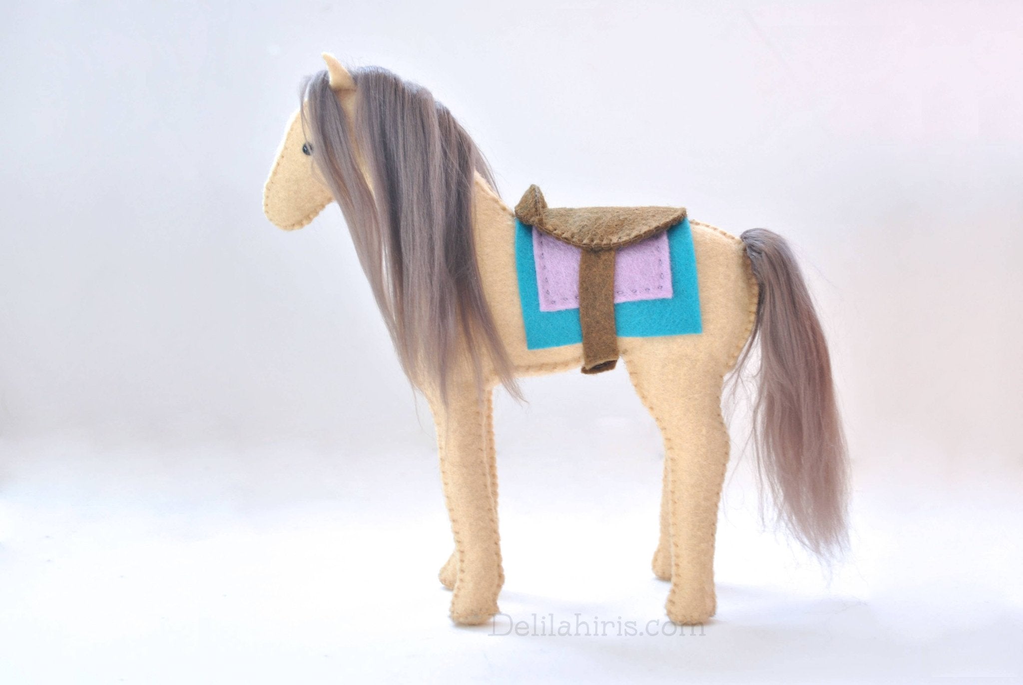 Felt Unicorn Sewing Pattern - Boho Fabrics - 