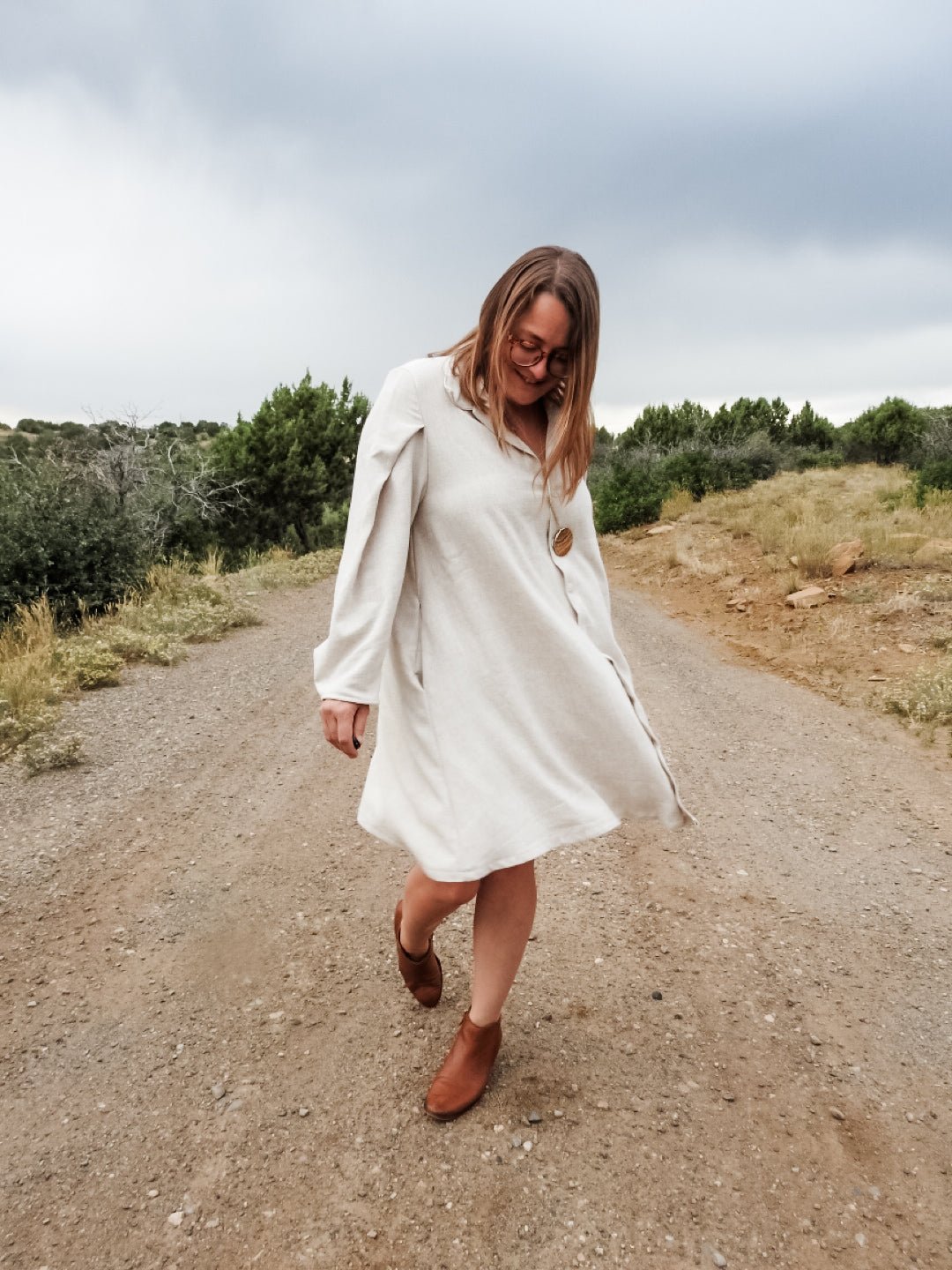 Flax Seed, Linen Woven - Boho Fabrics - Linen, Woven