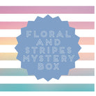 Floral & Stripes Mystery Bundle Box, 8 Yards of Fabric. Tag Sale Special - Boho Fabrics