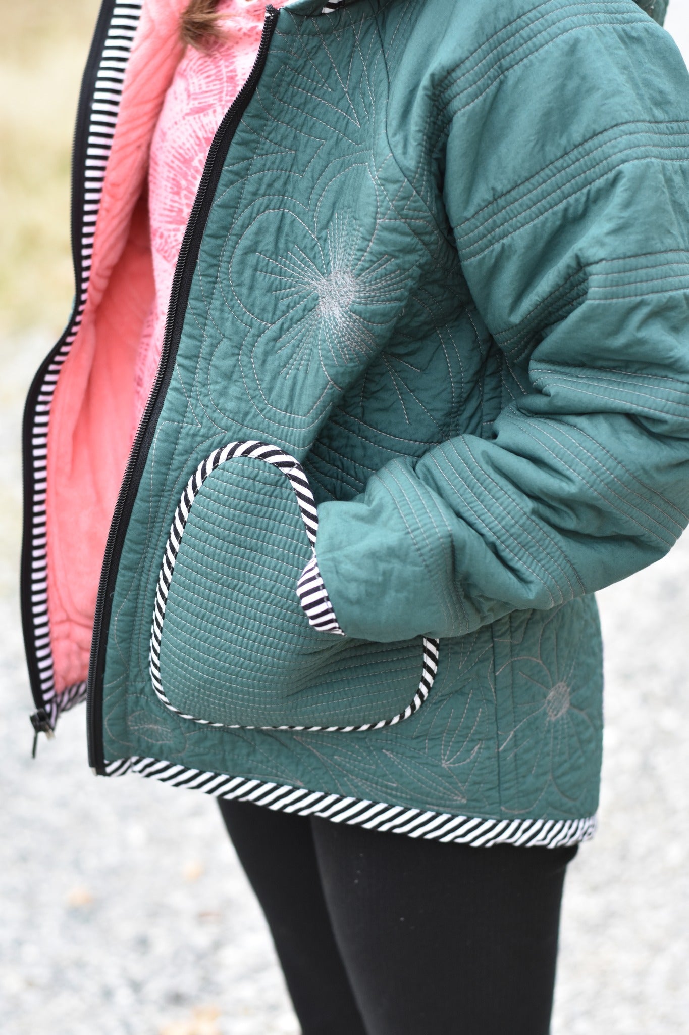 Forest Emerald Green, Cotton Sateen Woven Fabric - Boho Fabrics - Shirting, Woven