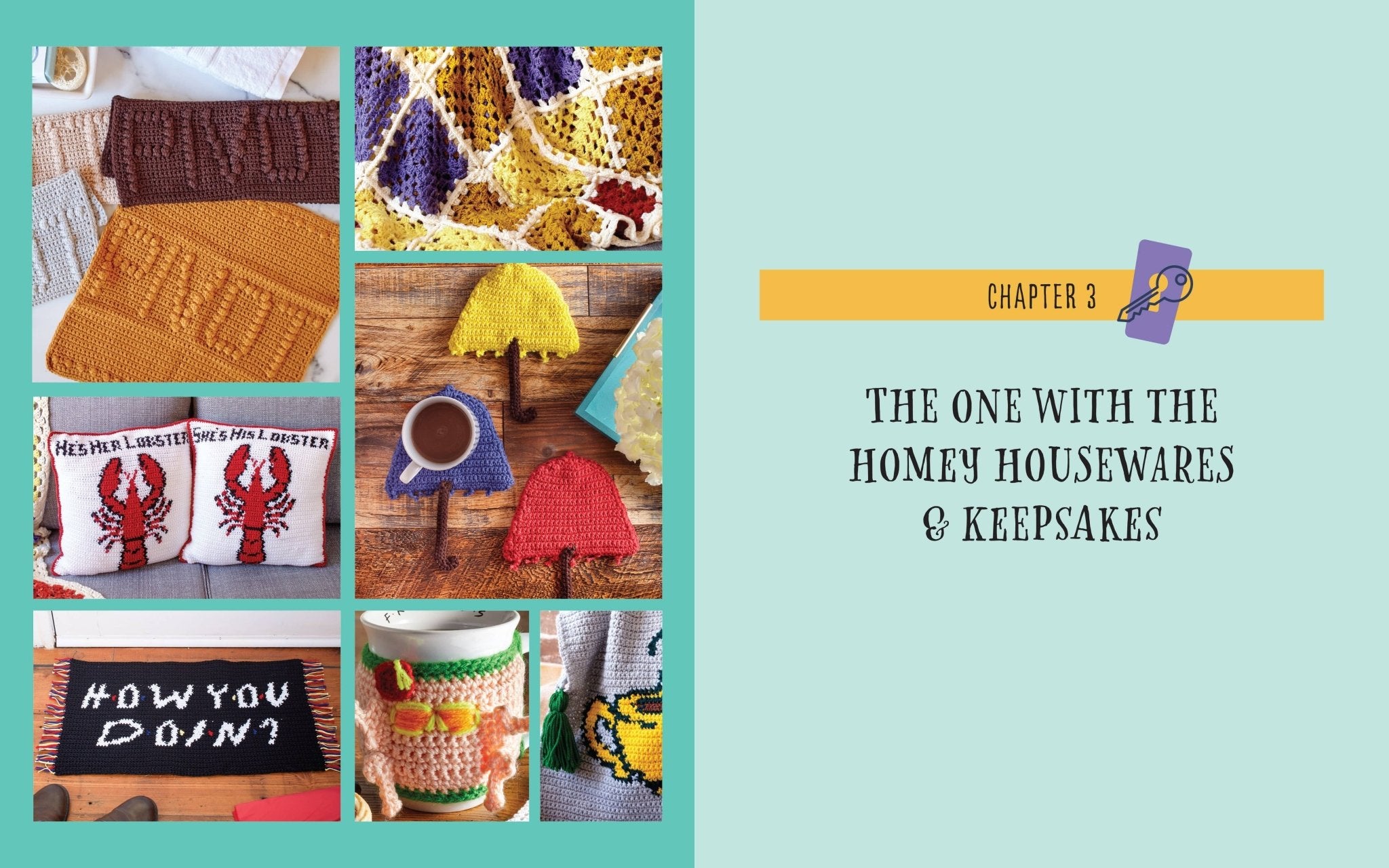 Friends: The One with the Crochet - Boho Fabrics - 