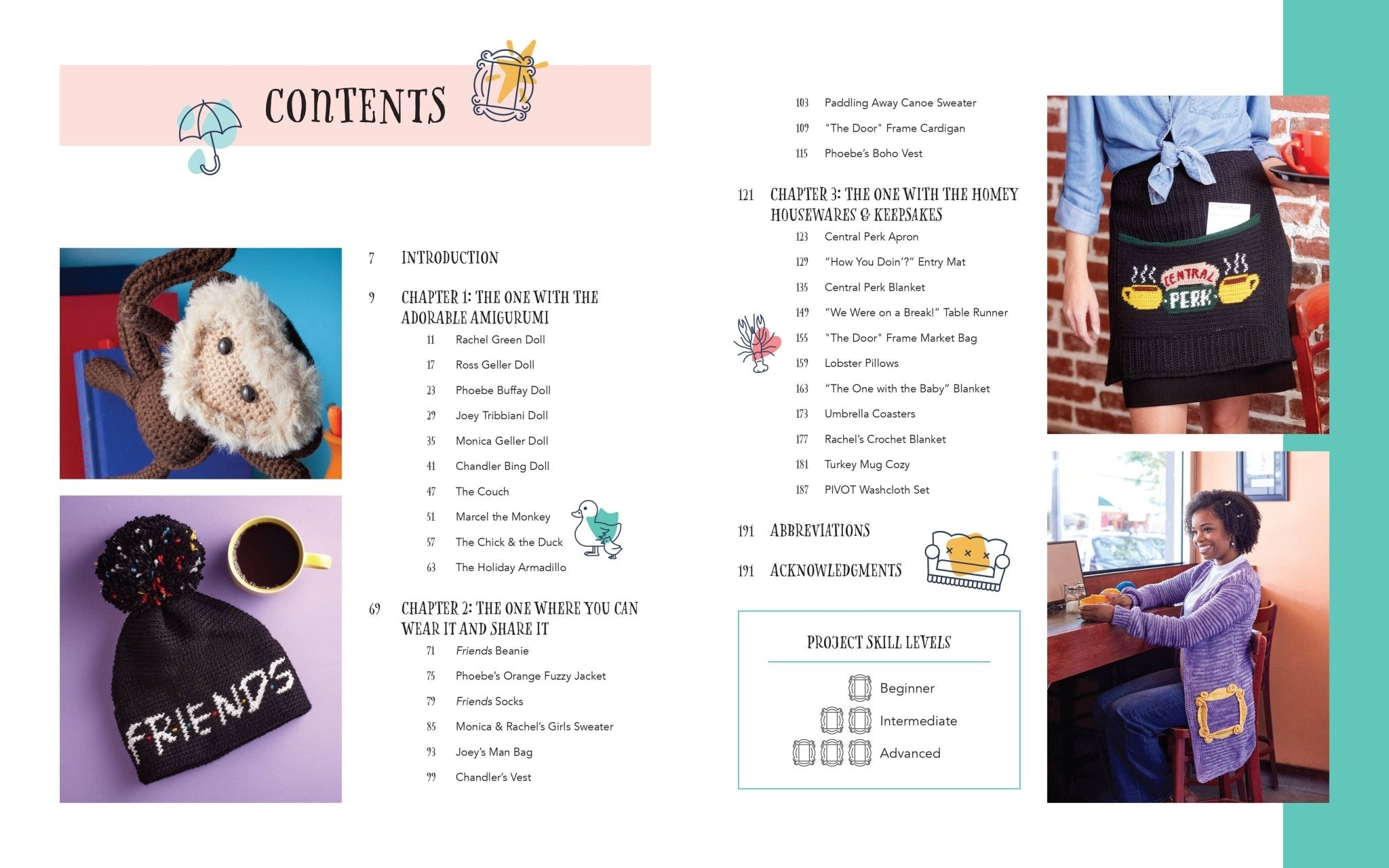 Friends: The One with the Crochet - Boho Fabrics - 