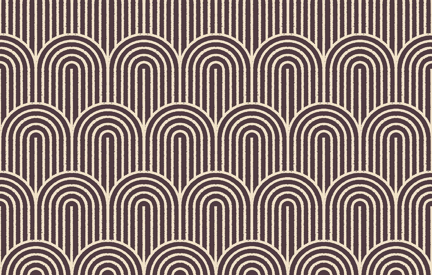 Geometry Canvas Eggplant RS5178 13L Ruby Star1 - Boho Fabrics - Canvas Fabric