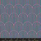 Geometry Canvas Galaxy RS5178 19L Ruby Star1 - Boho Fabrics - Canvas Fabric