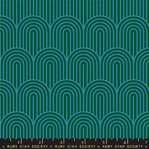 Geometry Canvas Jade RS5178 21L Ruby Star1 - Boho Fabrics - Canvas Fabric